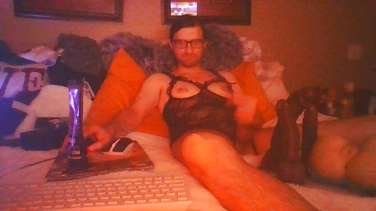 Sissy likes sucking BLACK DICKS