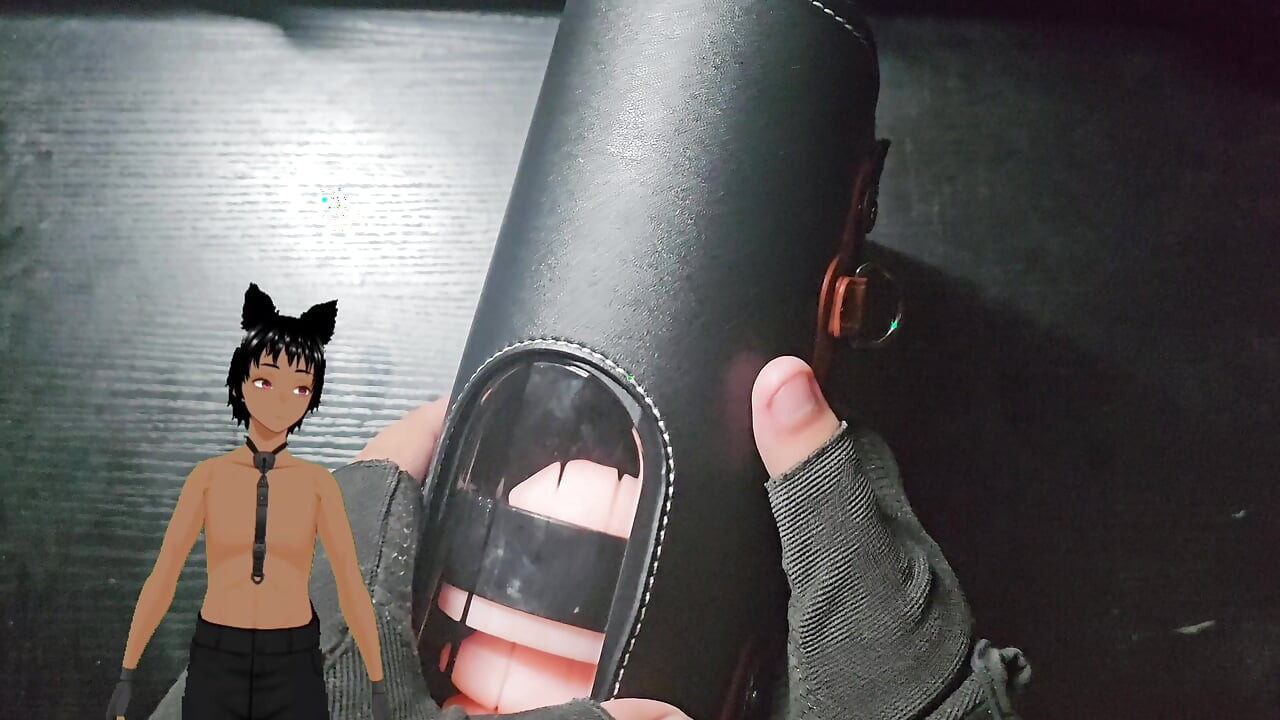 Using an automatic Male masturbator that is someone else is gonna use.