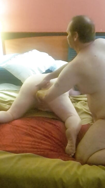 Eating some ass with fingering from behind