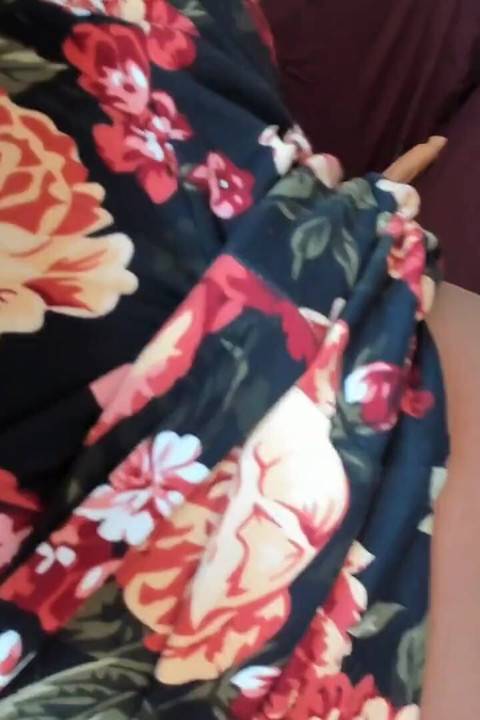 Anal close-up masturbation