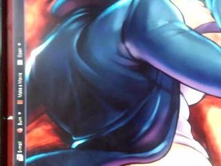 Cum Tribute - Crimson Viper (Street Fighter 4)