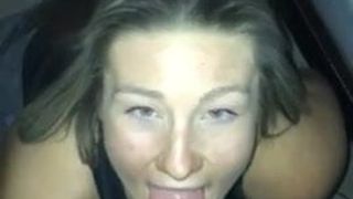 MILF loves her cum facial