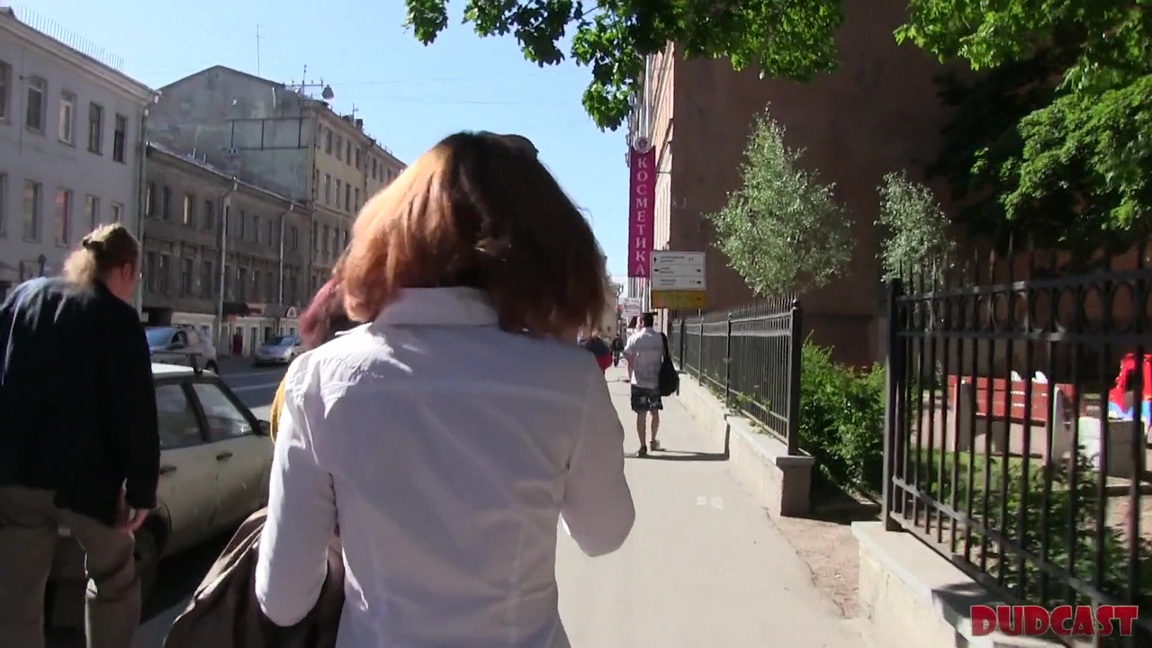 红发女郎在试镜时被操