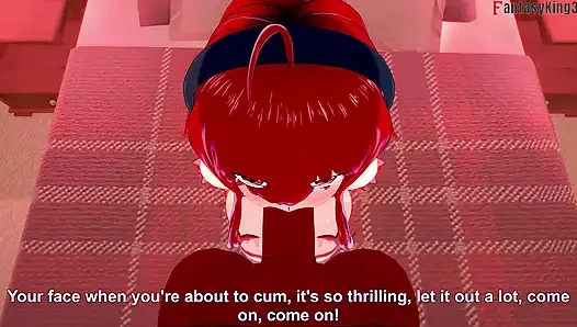 Eris Boreas erster bbc während ehefrau zuschaut - Mushoku Tensei 5