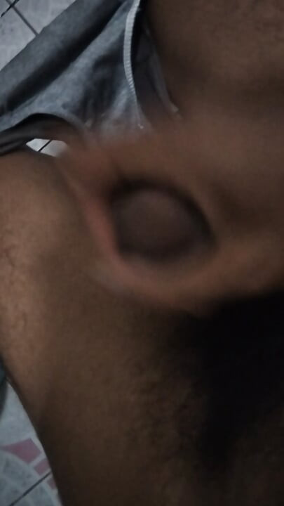 Hand job in batroom