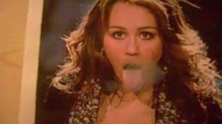 Éjaculation sur Miley Cyrus