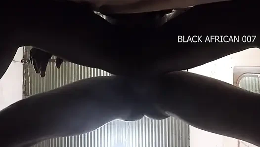 black african 007 welcomes primal cock fury with fierce ass penetration