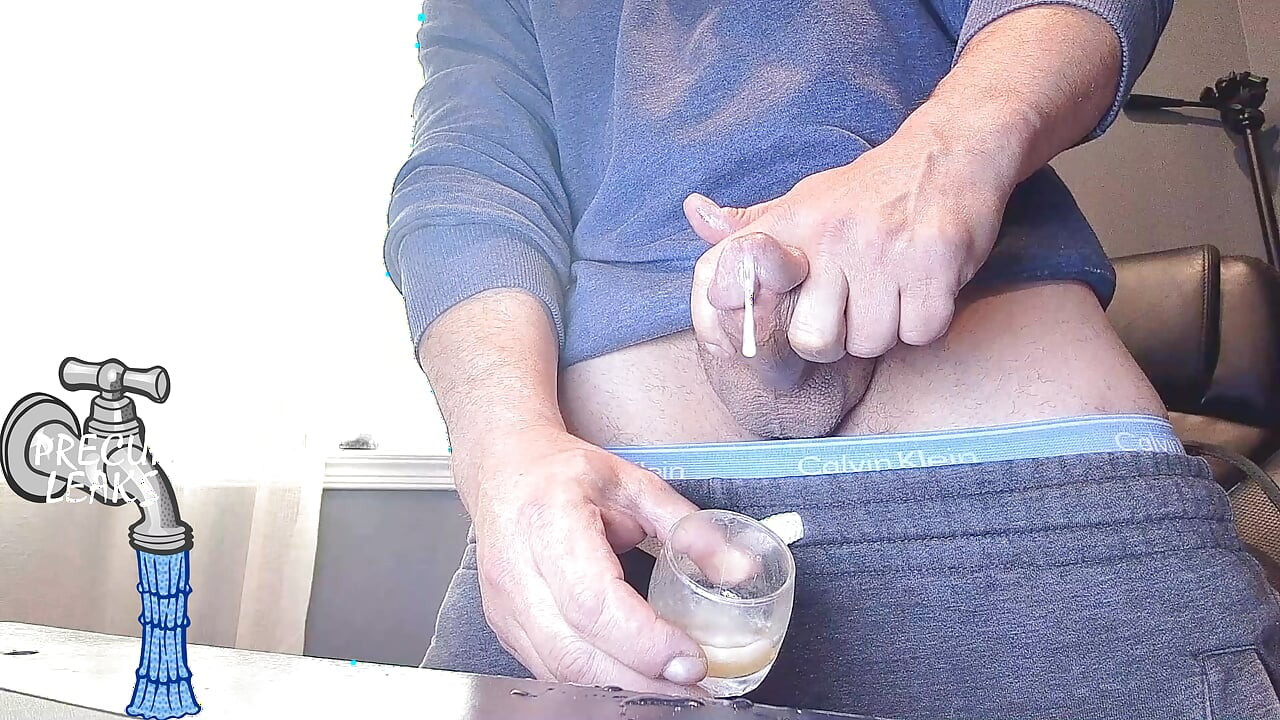Shooting Cum into Shot Glass so you can start the weekend right!