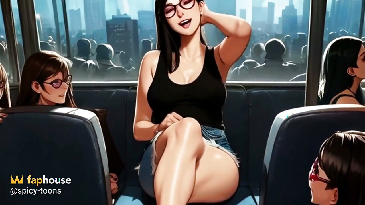 기차에서 풋잡을 해주는 Lin