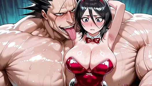 Kenpachi X Rukia (отбеливатель)
