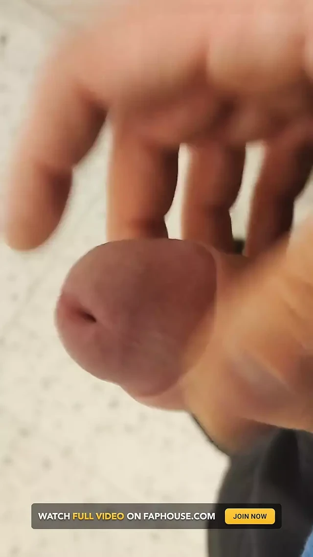 Very Risky Masturbation in the Stairwell of the Parking
