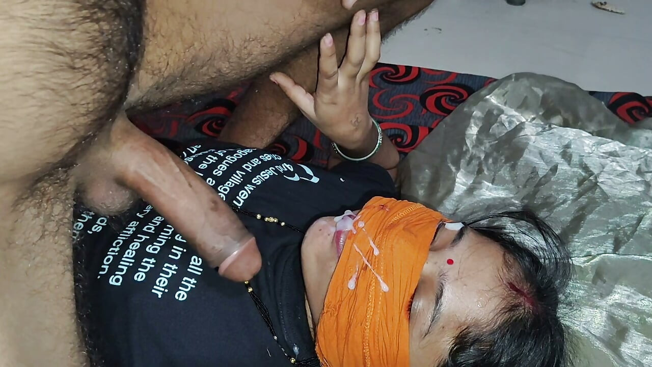 bhabhi Ne Munh Mein chusa land Hindi video Indian