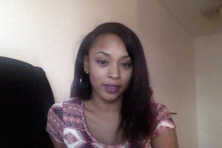 Cute Ebony Gives Neighbor a BLOW JOB for his Birthday