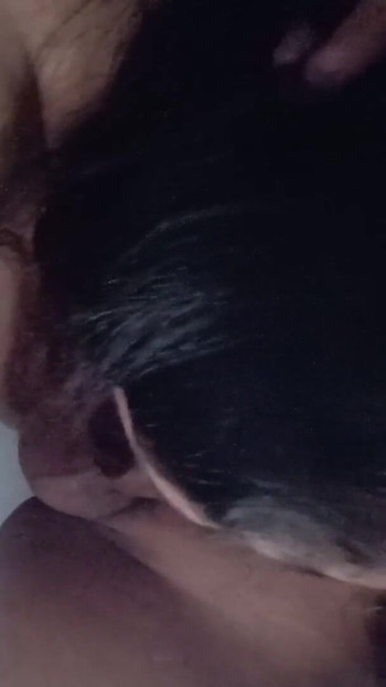 Iconic moment from "Valentine blowjob to my boss after work"