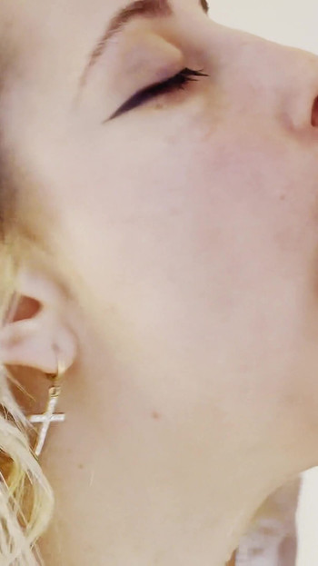 Spectacular moment from "ASMR, lots of saliva, sloppy and facialization"