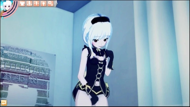Orphea from Heroes masturbate for you(Koikatu gameplay edit)