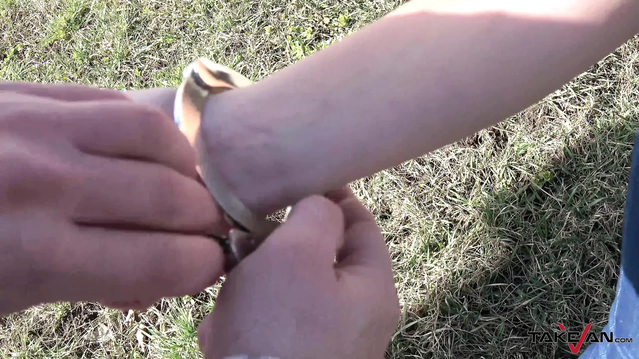 Kinky guy pick up a naughty blondie to fuck her hard