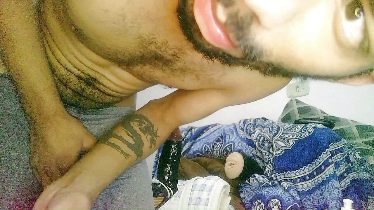 털이 많은 야한 과시