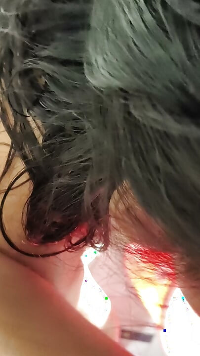 집 청소하는 데시 가정부 박기