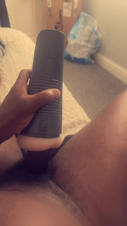 Cum filled fleshlight
