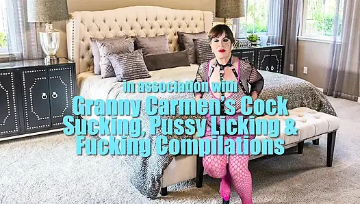 Классический минет бабушки Кармен, подборка 9317Fcomp