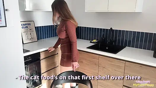 Belki yurtdışındaki seyahatimden önce hızlı bir sikişebilir miyiz? Komşum kafamı karıştırdı...