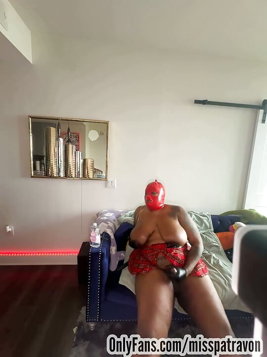 Stepmommy Dearest Patra in Red Latex