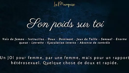 Audio for Women | He's got his weight on you