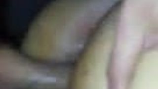 Creamy pussy squirting on my dick.