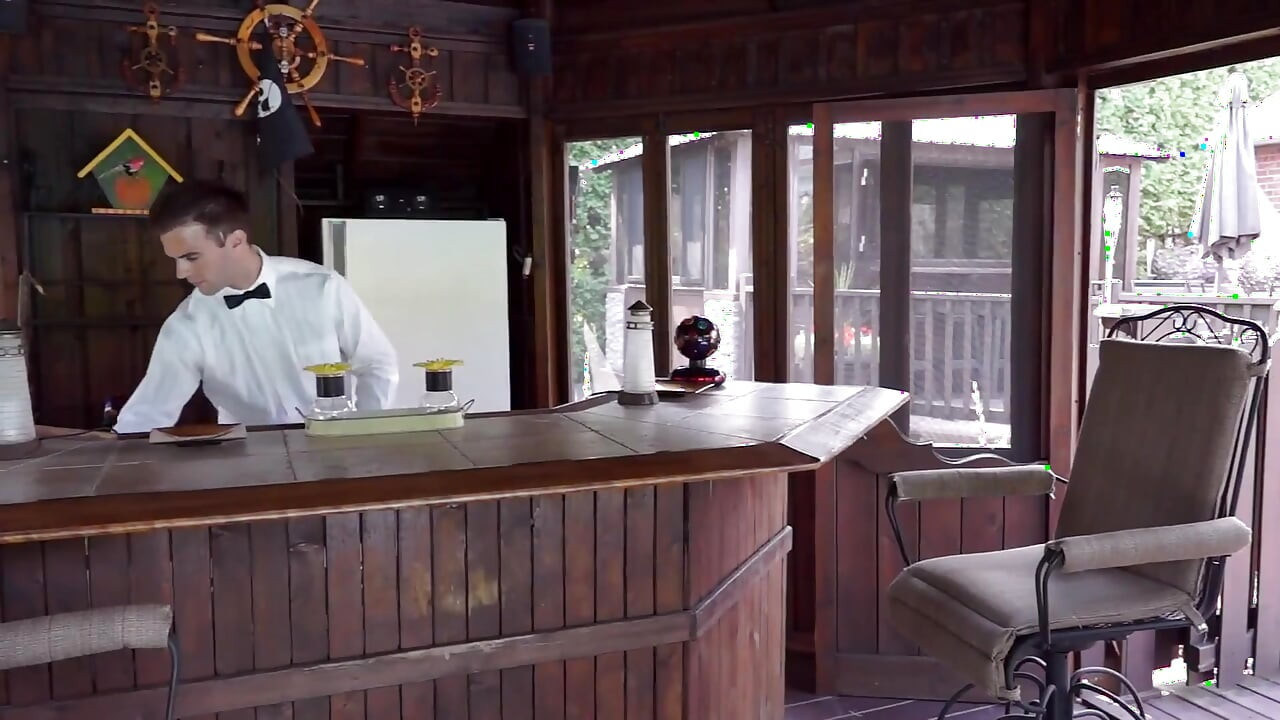 Beach bar fuck - hot and horny