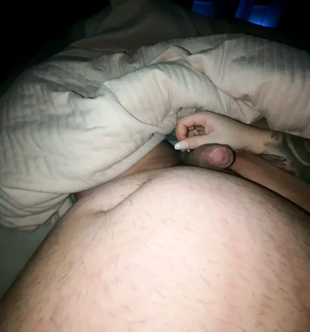Step son asks step mom handjob his dick while waching a football game