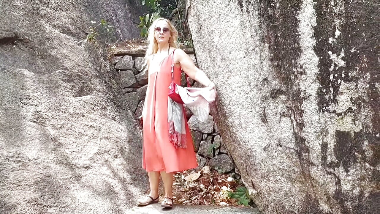 Beautiful Blonde Mature Wife Enjoys Her Day