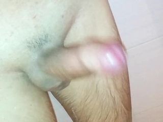 Bulgarian cum no hands - shower