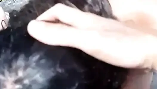 Gerçek bakış açısı oral seks - azgın latin yabancıyı emiyor