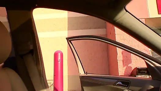 Blonde bitch sucks me legs cock then gets fucked hard