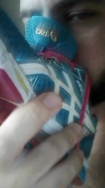 She would never imagine what I do alone with my Asics