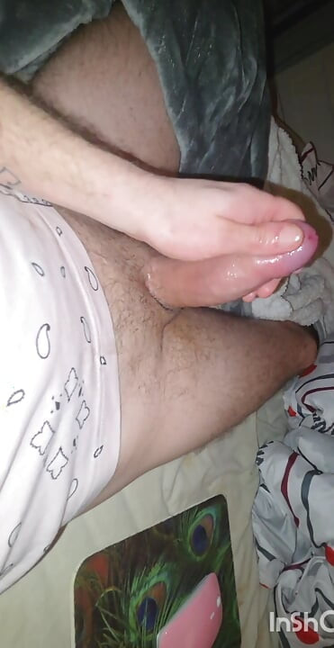 Jerking off all night! The penis couldn't handle it