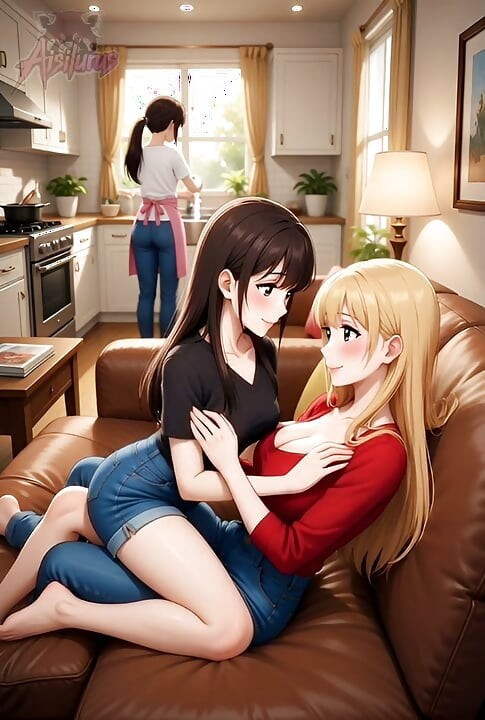 No Nudity, Just Filthy Kissing – Blonde Grinds on Her Lap