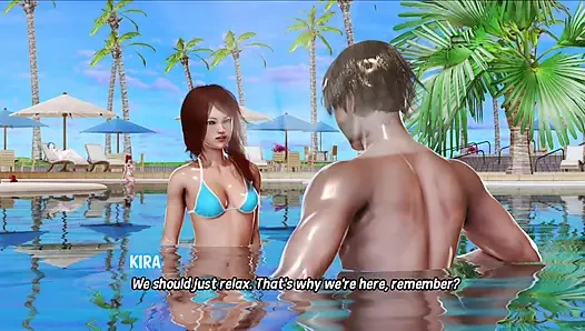 Max's leben Saison 3 Cap 133 Ficken die Hotelrezeption und einen handjob im Whirlpool