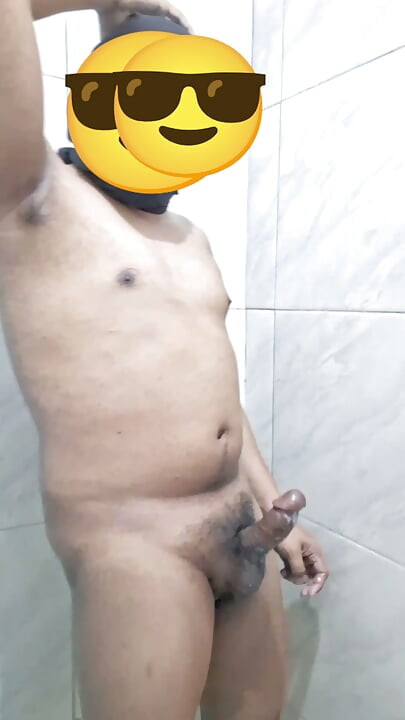 Masturbating My Big Fat Cock
