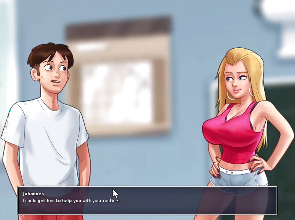 Summertime saga - ich habe miss dewitt am college gefickt