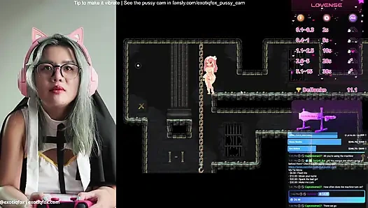 Sie kam hart und ich kam mit ihrem synchronisierten hentai-orgasmen, ruiniertes höschen