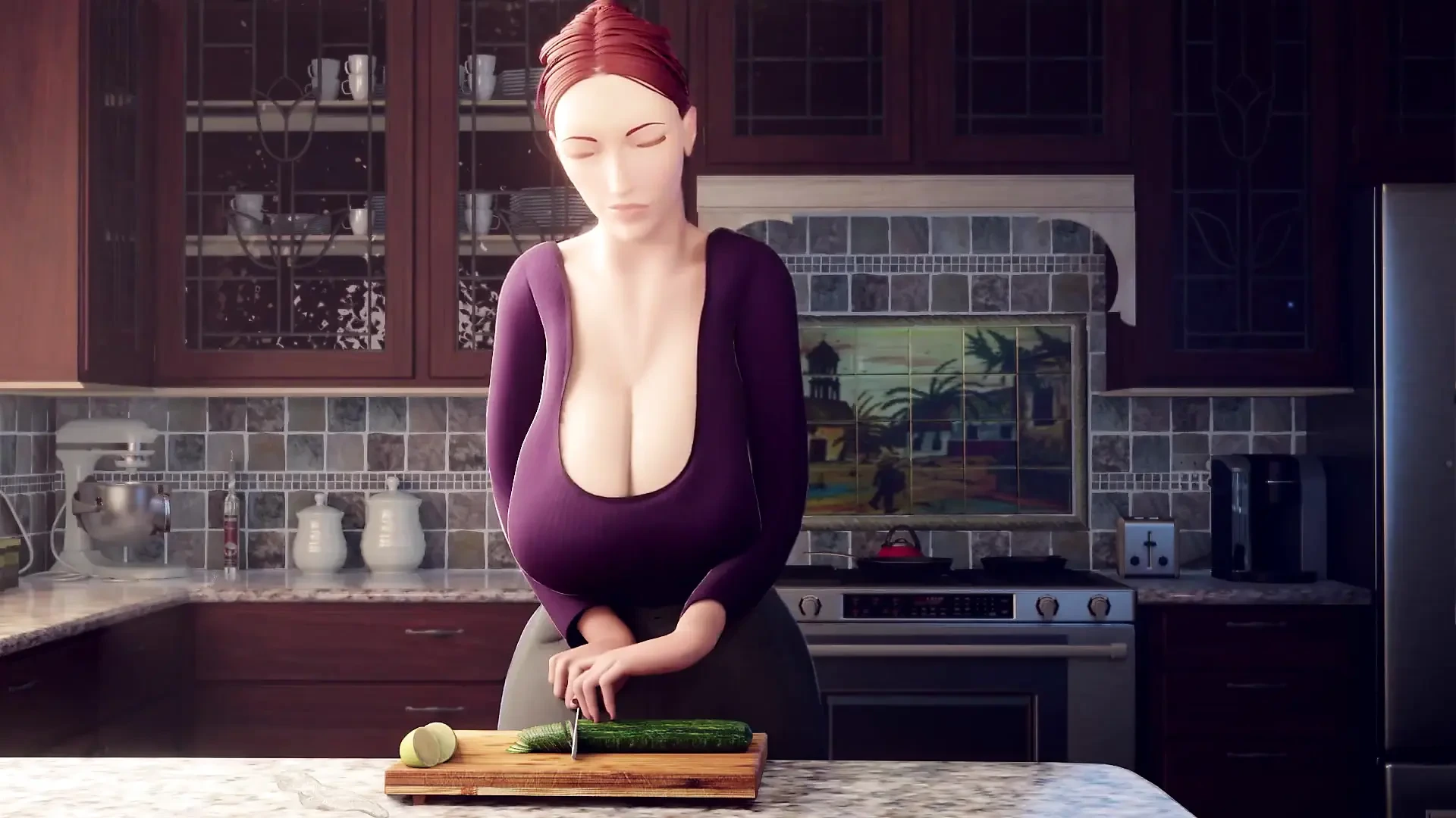 Bad Day futa on Male, futa Shemale