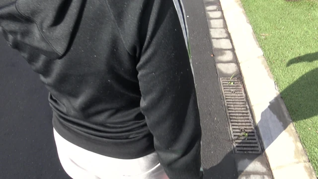 naughty Turkish street slut shows her hairy pussy to old pervert in Germany