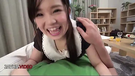 Tatlı Asyalı amatör ateşli tutkulu sikiş ile yoğun bakış açısı eylemini seviyor