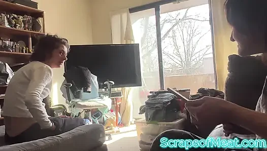 Suck Me off While My Girl Watches!