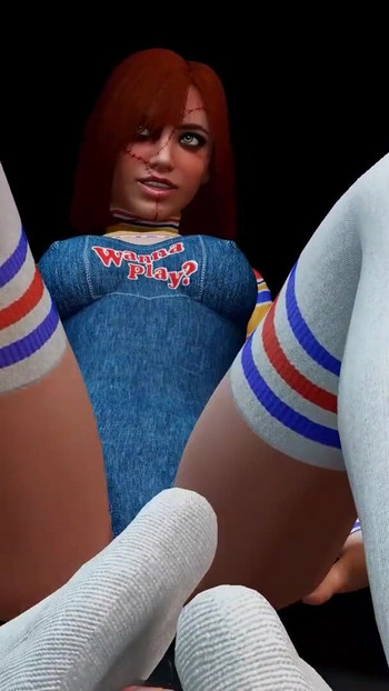 Lenyűgöző pillanat a "Long Socks Footwork with Gender Bender Chucky" című filmből