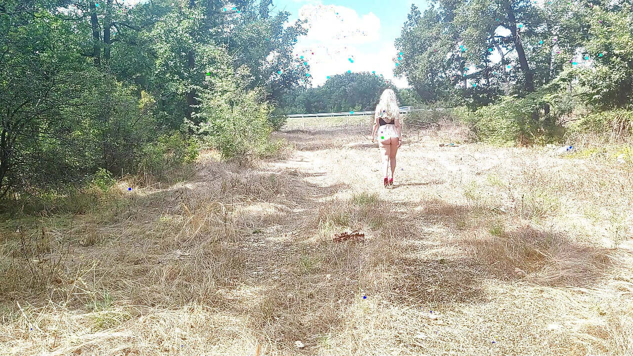 작은 창녀가 주인과 운전사를 즐겁게 합니다.