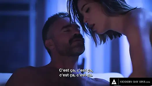 MODERN-DAY SINS - шаловливая Anny Aurora подкрался, чтобы отшпилить ее отчима большой подруги с французскими субтитрами