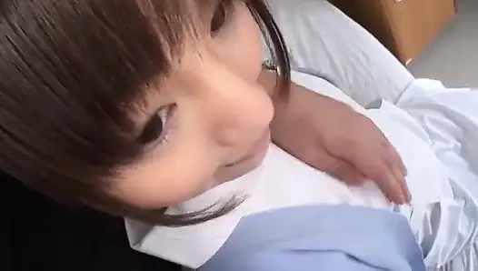 Nurse with Gentle Eyes, Blushing Smile and Rising Heat